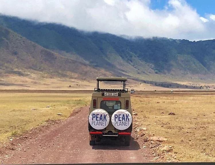 On the crater road