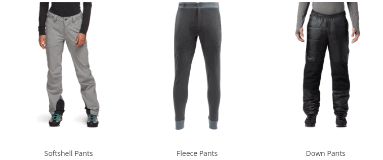 Men’s Warm Pants - SH 100 Grey