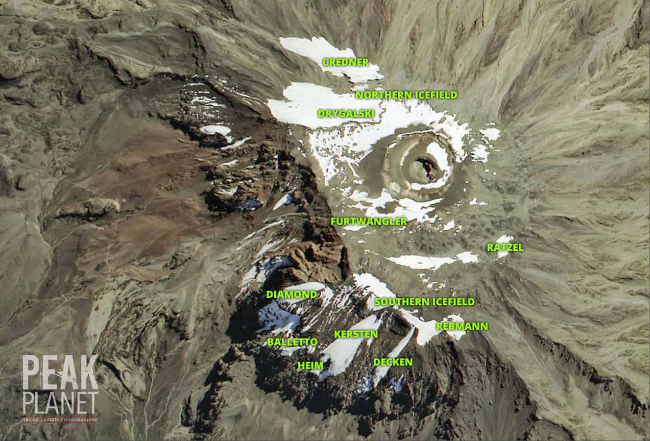 Kilimanjaro Glaciers