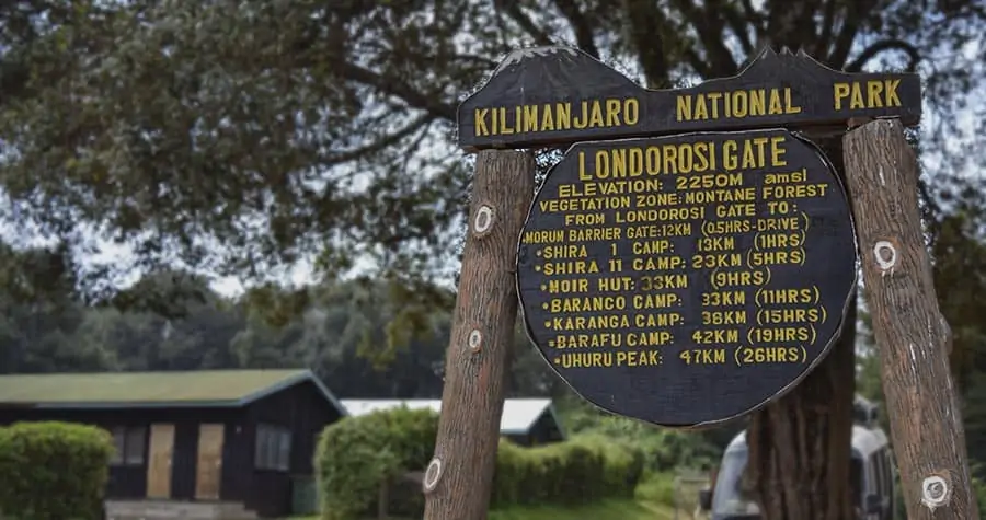 kilimanjaro park fees
