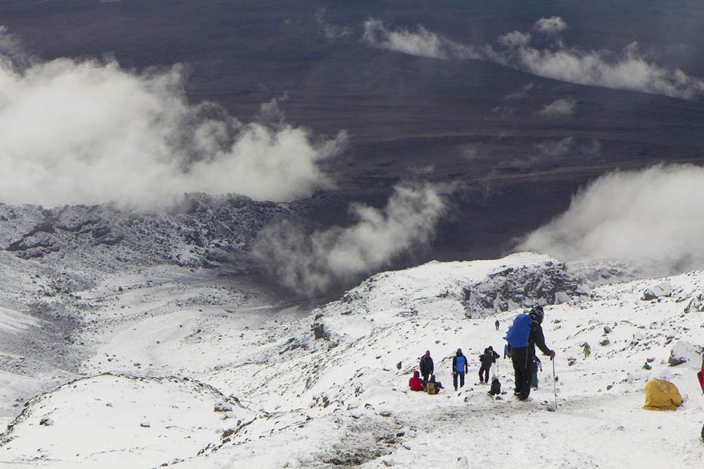 climbing Kilimanjaro difficult