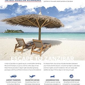 Zanzibar brochure